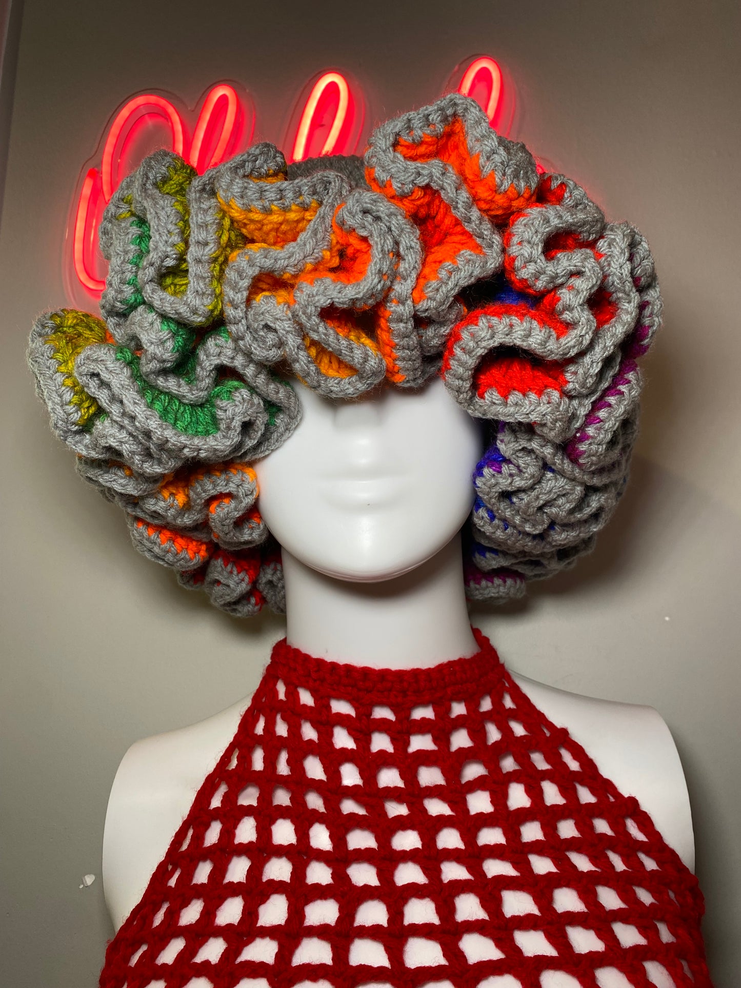 50 Shades of Art Ruffle Hat