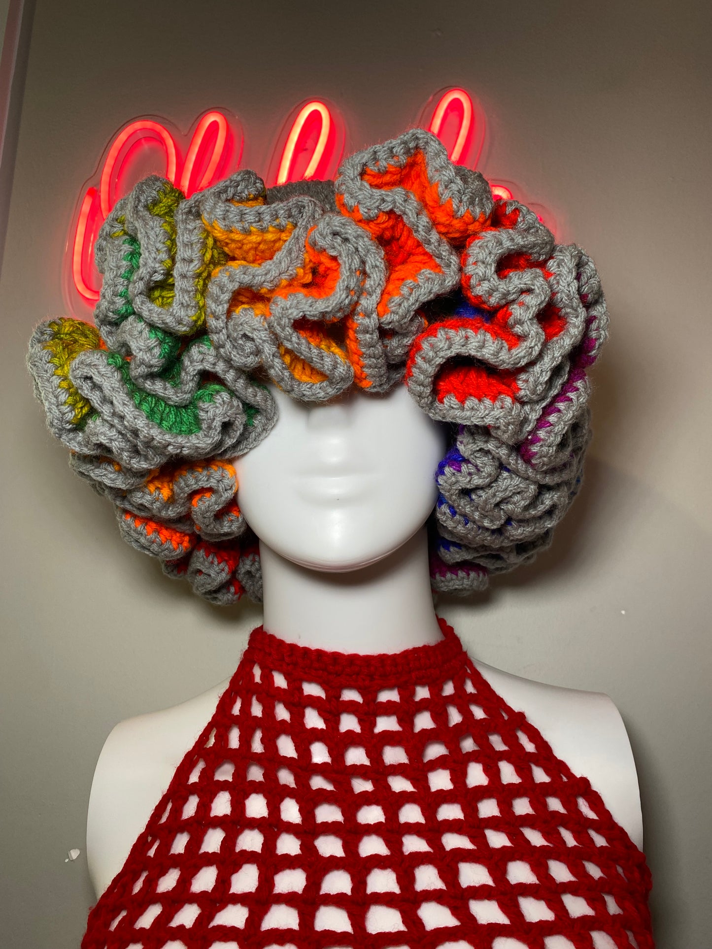 50 Shades of Art Ruffle Hat