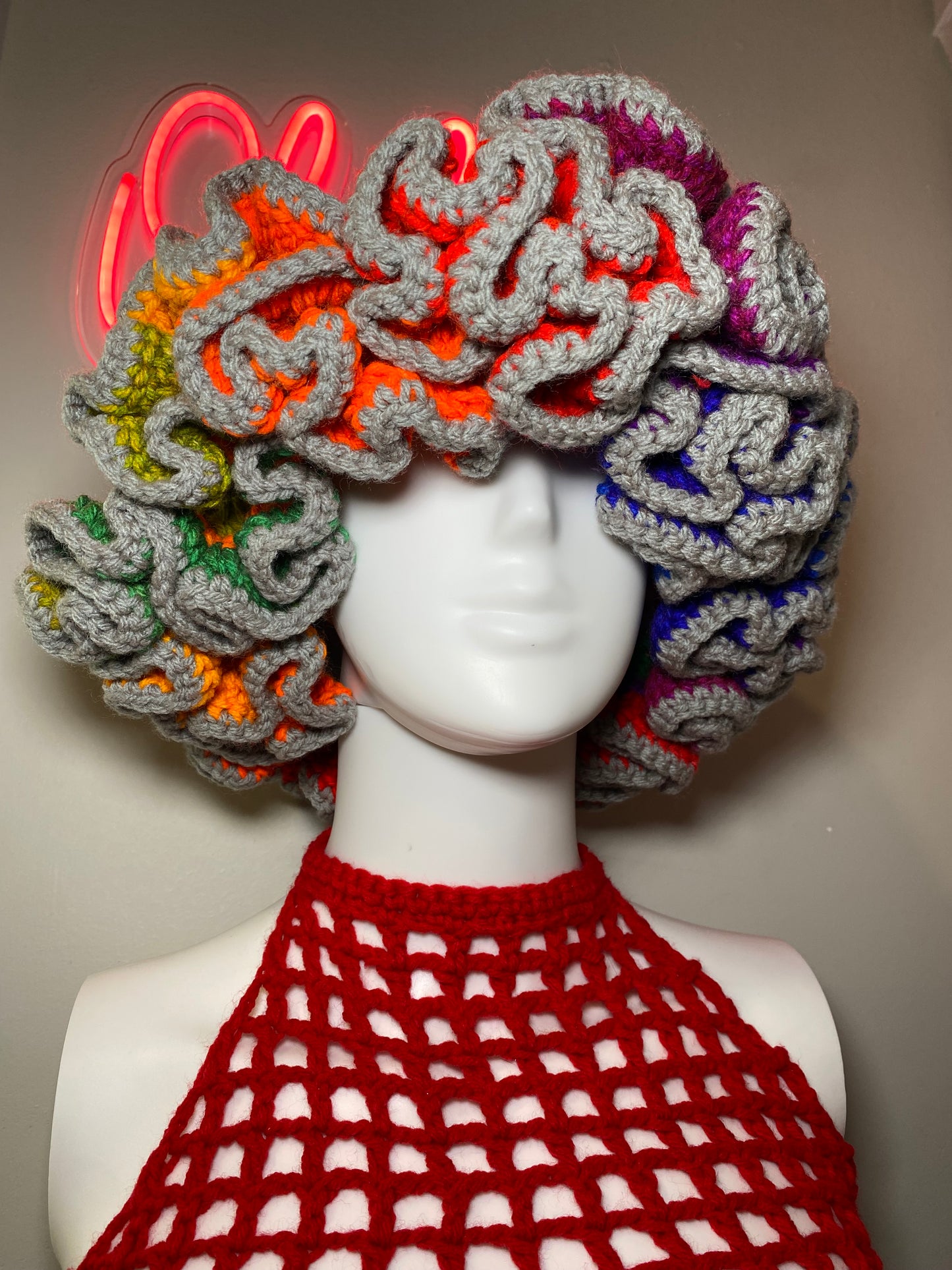 50 Shades of Art Ruffle Hat