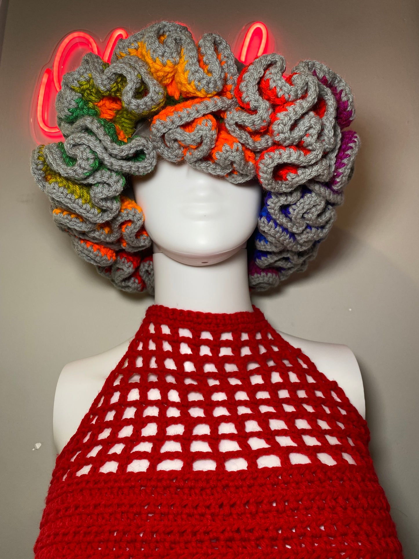 50 Shades of Art Ruffle Hat