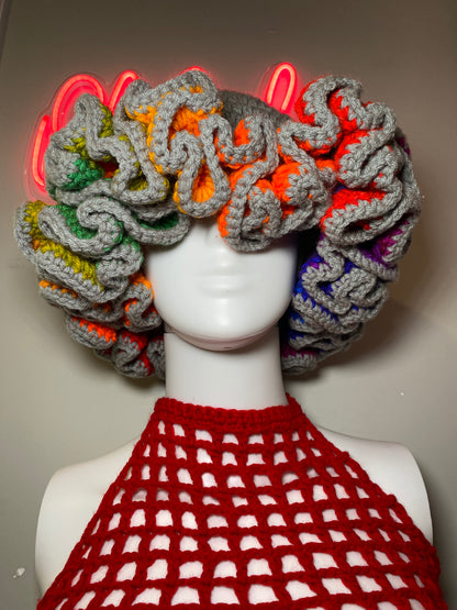 50 Shades of Art Ruffle Hat